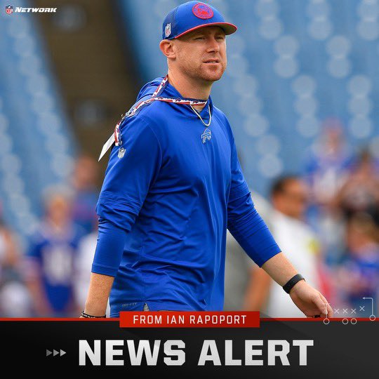 Ian Rapoport (@rapsheet) on Twitter photo Staying home: #Bills OC Joe Brady, the architect of the Buffalo offense, has elected to remain with the Bills and pull out of the #Saints HC search, per me and <a href="/TomPelissero/">Tom Pelissero</a>.
New Orleans had wanted to interview Brady a second time, along with Kellen Moore. Brady sticks in BUF. Staying home: #Bills OC Joe Brady, the architect of the Buffalo offense, has elected to remain with the Bills and pull out of the #Saints HC search, per me and <a href="/TomPelissero/">Tom Pelissero</a>.
New Orleans had wanted to interview Brady a second time, along with Kellen Moore. Brady sticks in BUF.