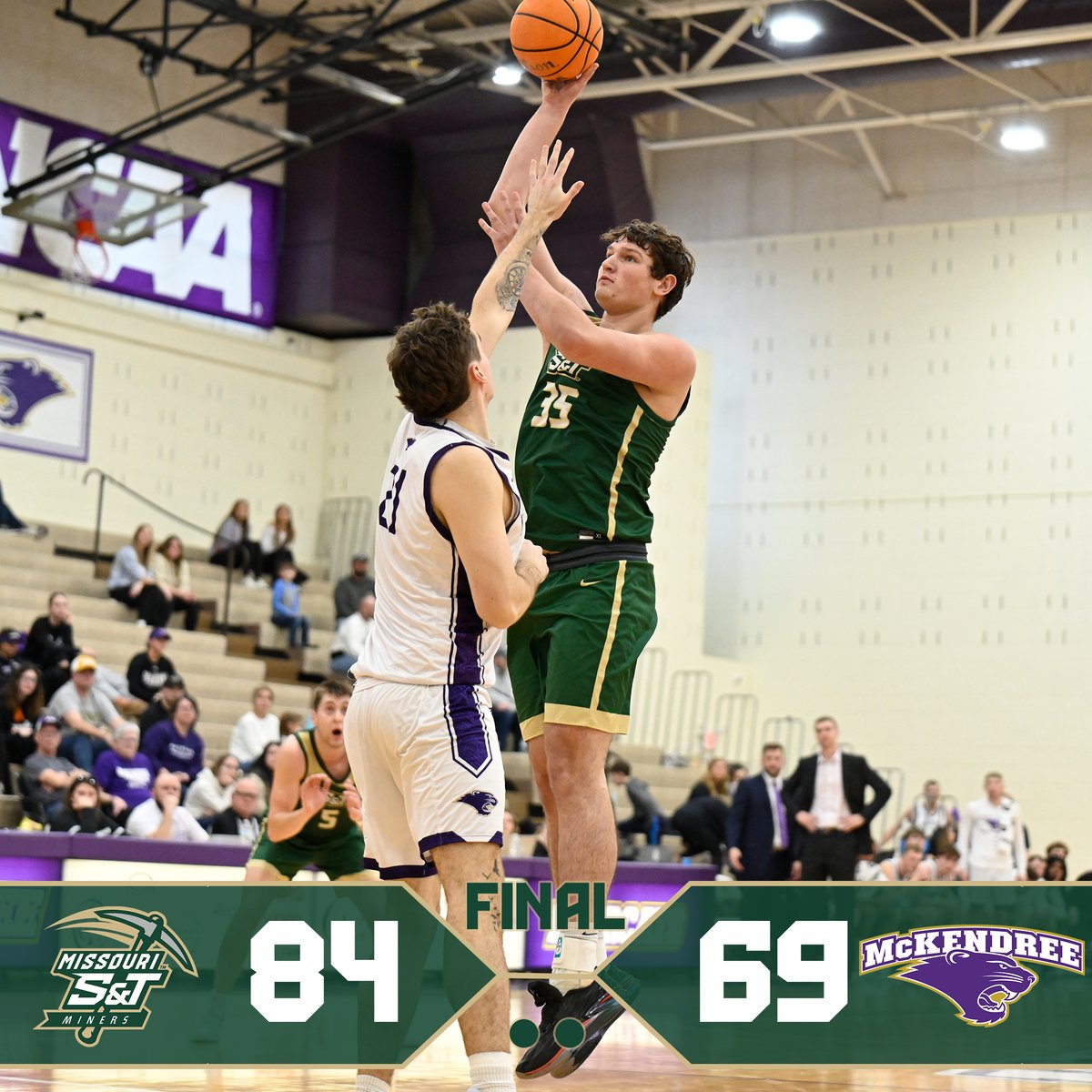 Another W as #9 S&amp;T stays undefeated in conference play. #minerpride