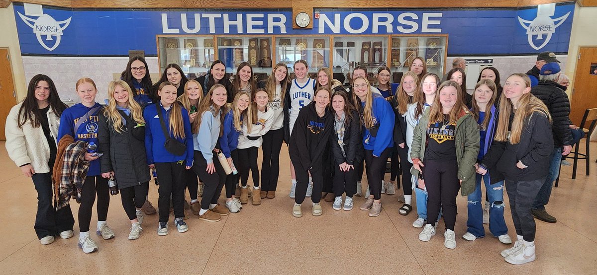 Hayfield/Schaeffer Academy Lady Vikes tweet media