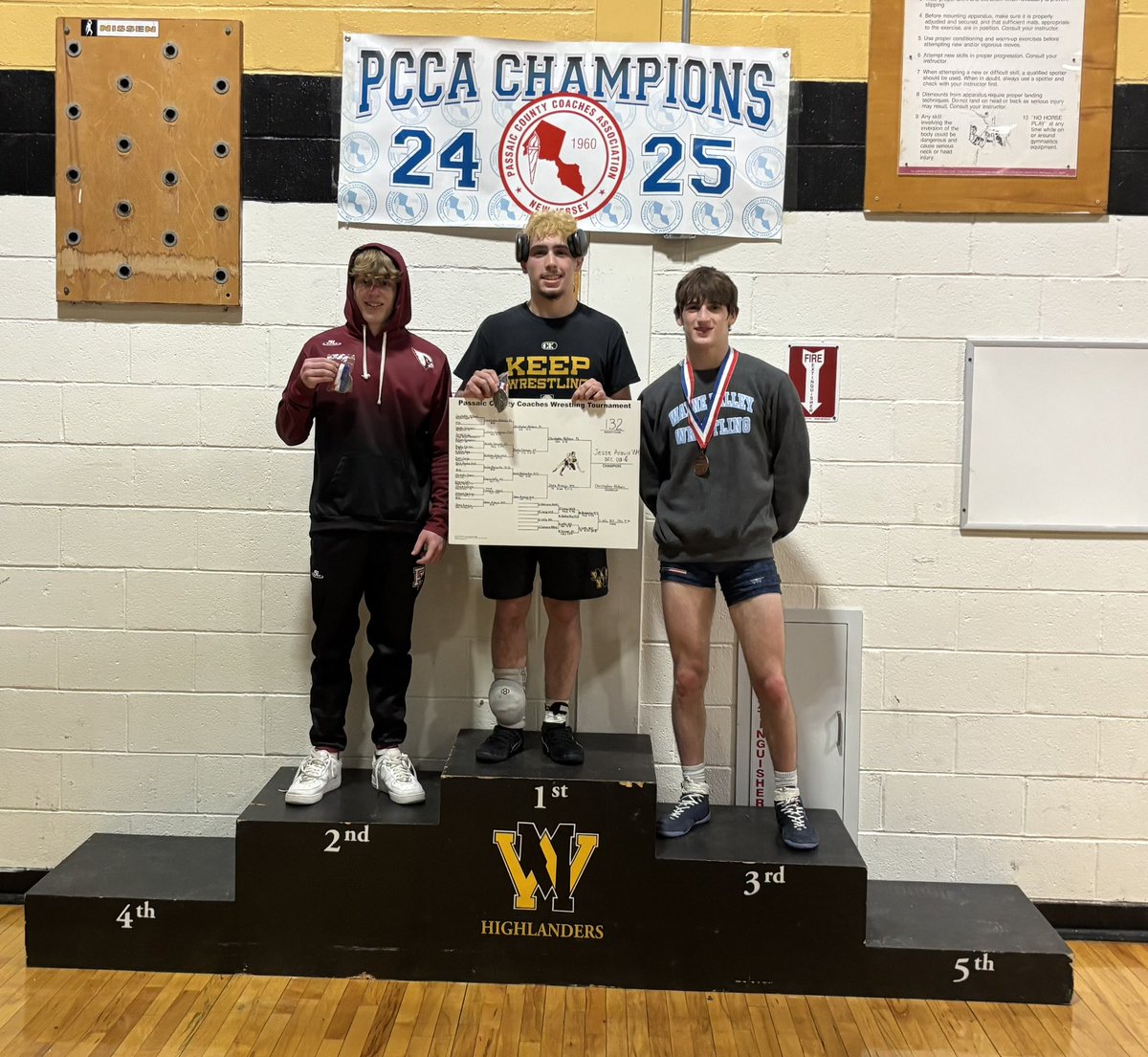 Jesse Araujo 132lb Passaic County Champ!!!