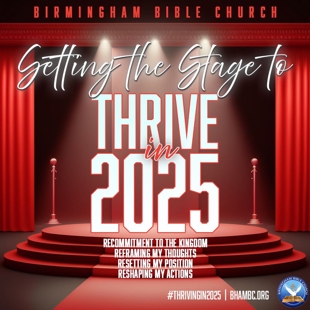 TCOWIorg's tweet photo. It has been a great month of teaching at BBC. As we prepare for this new year, having a vision board is not enough. We need to have specific goals! 

Join us tomorrow at 10:00 a.m. CST  as we learn how to reshape our actions and how to do it through setting goals. Also, our small groups will resume tomorrow at 9 a.m. Our adults will be going through the series, How To Get Through What You’re  Going Through, while our youth and children will be going through the series, You Make Me Crazy: Surviving Our Relationships. 

Watch the in-person worship celebration on our church Facebook page, Bham Bible Church formerly known as the Church of the Way International, Youtube page (bhambc), and on our website, https://t.co/01c8ScWOmv. You can also watch it through the MySunday app.

￼