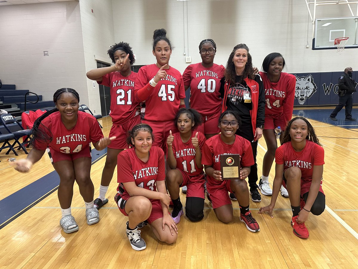 Congratulations to the Watkins A team on win their tournament in overtime 31-28. 
<a href="/Watkins_CFISD/">Watkins CFISD</a> 
<a href="/WatkinsAth/">WatkinsAthletics</a> 
<a href="/CFISDAthletics/">CFISDAthletics</a> 
<a href="/VFlores34/">Virginia Flores</a> 
<a href="/CyLakesGBB1/">@CyLakesGBB</a>