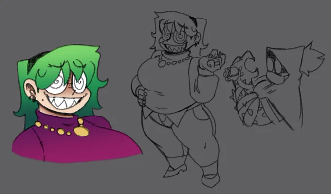 new plant villain mom oc 