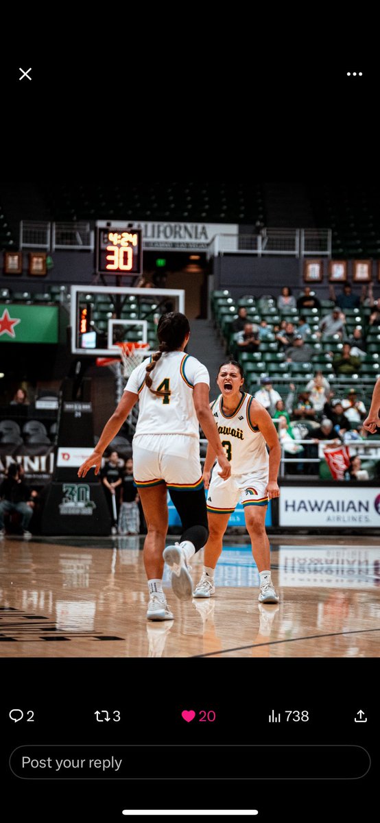 K_lefotu's tweet image. 808!! Let’s give our UH 🌈 WAHINES Basketball the same ENERGY! Beemans BIGGER Bash, tonight 7pm, Stan Sheriff, kids to 12th grade - FREE entry!! #LETSGOBOWS #UHWBB #SISTAHHOOD 🙏🙏🌈⛹️‍♀️💪🏽🌺🌺