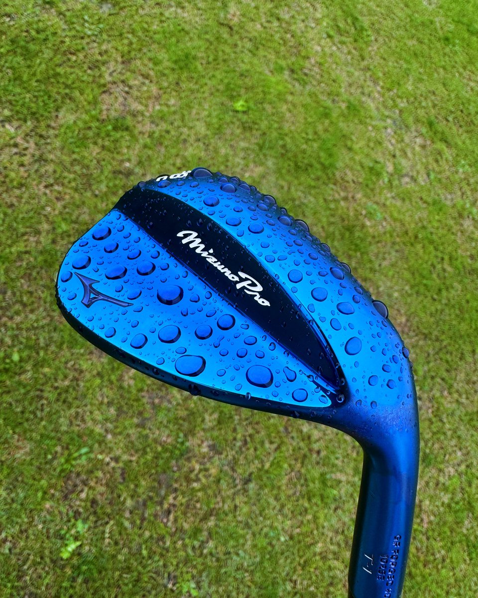 MizunoGolfNA's tweet photo. Mizuno Pro T-1 wedges and a little rain… 

#mizunopro#nothingfeelslikeamizuno#demoday https://t.co/aYT07pW7TE