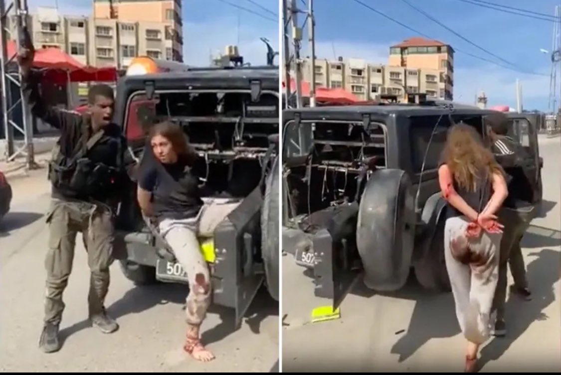 RitchieTorres's tweet photo. I am deeply grateful for the latest release of four hostages: Liri Albag, Karina Ariev, Daniella Gilboa, and Naama Levy, who, on October 7th, was dragged from the back of a Jeep into Gaza.   

The world must never forget the sheer savagery and sadism of Hamas in not only abducting 251 people on 10/7 but also holding many of them hostage for 476 days and counting.  #NeverForget
