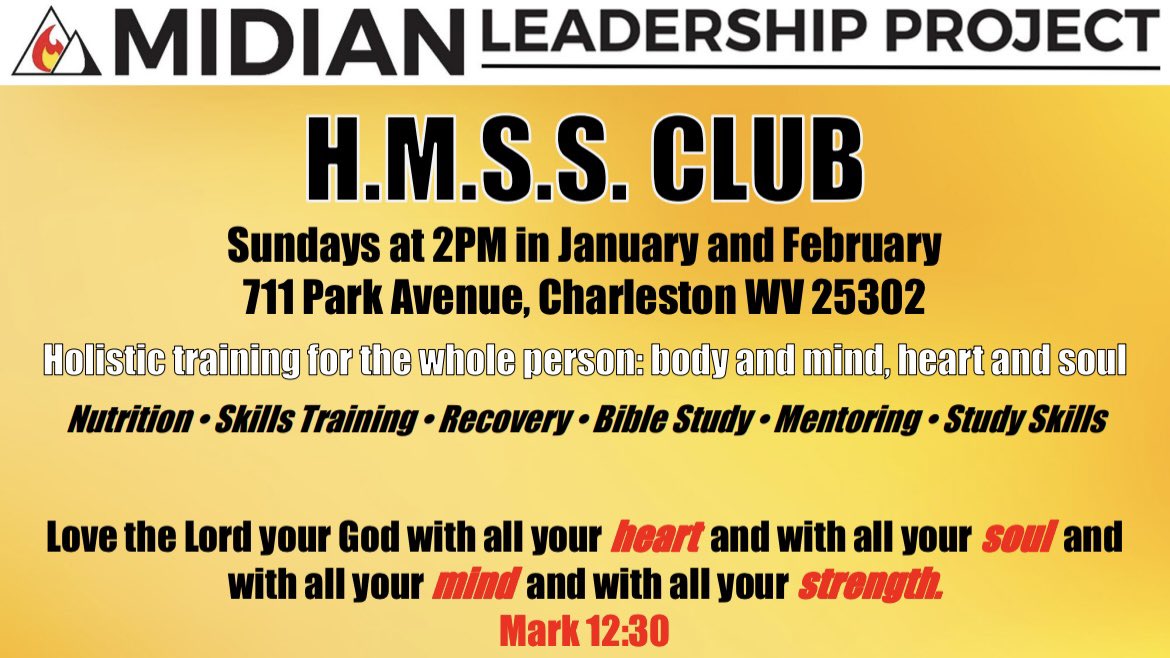 MidianProject's tweet photo. Club this week will include more financial literacy and healthy food prep. See you tomorrow! https://t.co/0IDHMZpI42