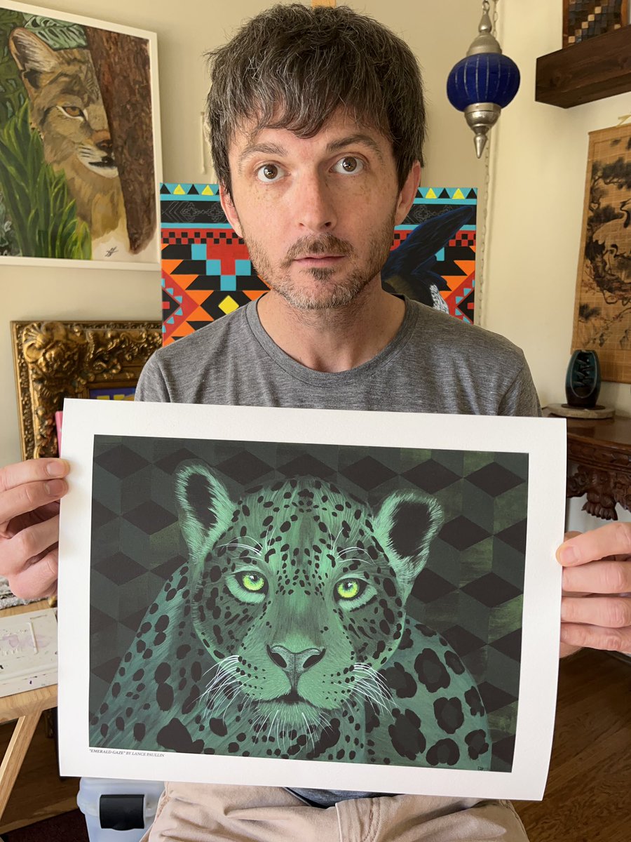 fancypantslance's tweet photo. Happy Saturday to you all! I have prints of my “Emerald Gaze” painting available in my online shop 😊. Meooooww. 🐆
https://t.co/l9r8VFTecf
#artist #SupportLocal #artprints #art #online #shop #original #print https://t.co/coOnqXr8fC