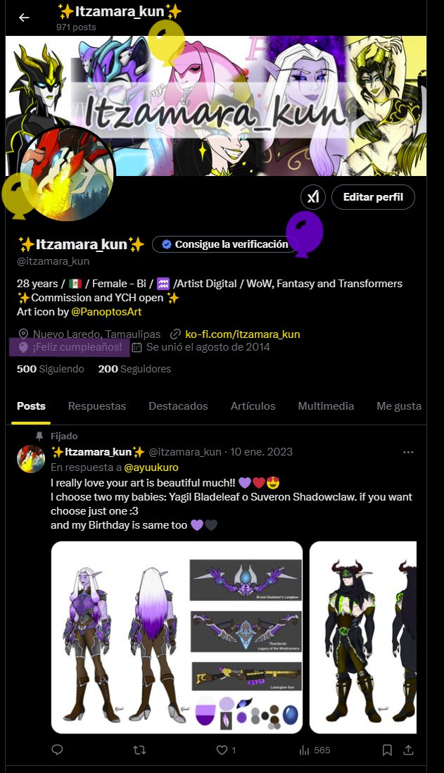 itzamara_kun's tweet photo. Yay!... it's time party to my birthday... 💜💜💜 https://t.co/VyUg8YpOWz