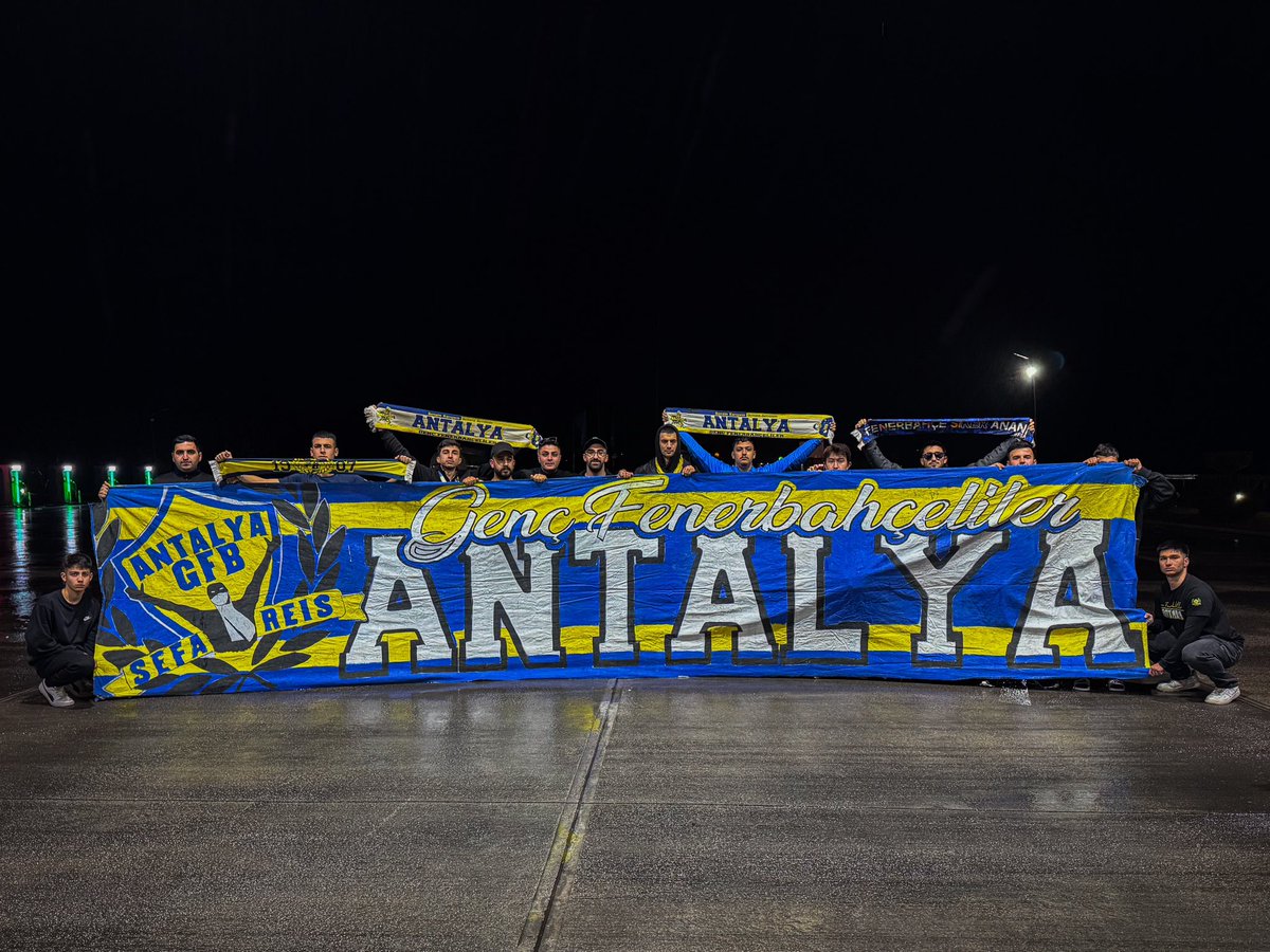 07ANTALYAGFB's tweet photo. Fenerbahçe’mizin aliağaspor ile oynayacağı karşılaşma için Kadıköy yolundayız. #GFB07 https://t.co/VnlcwYrXXE