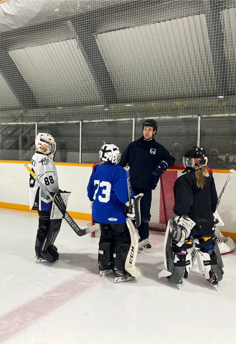 Thank you to everyone who came to SMHA Goalie Development camp today, and thank you to the volunteers who helped put this together! GO BLUES!