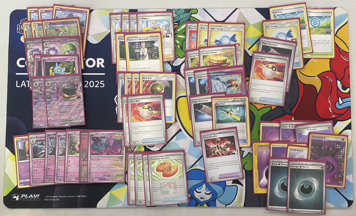 Last league cup with banette, is <a href="/Jezyk46/">Mateusz Łaszkiewicz</a> list of Birmingham with some changes, the deck is awesome, if you like gardy turbo and banette try it.

Lost box WW
Gardy LL
Conkeldur WW
Raging bolt WW
Charizard WLT (free match, the time kill me) 

Top 8 
Stall LL (imposible match)