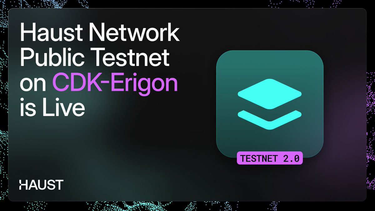 #Update Haust Network 

👉 Steps you need to take on Haust Network Public Testnet v2 <a href="/HaustNetwork/">Haust Network</a>

👉1️⃣Add Network 

🦹Wallet : Metamask
🦹Network name - Haust Network Testnet
🦹RPC - rpc-testnet.haust.app
🦹Chain ID - 1523903251
🦹Currency symbol - HAUST
🦹Block explorer URL