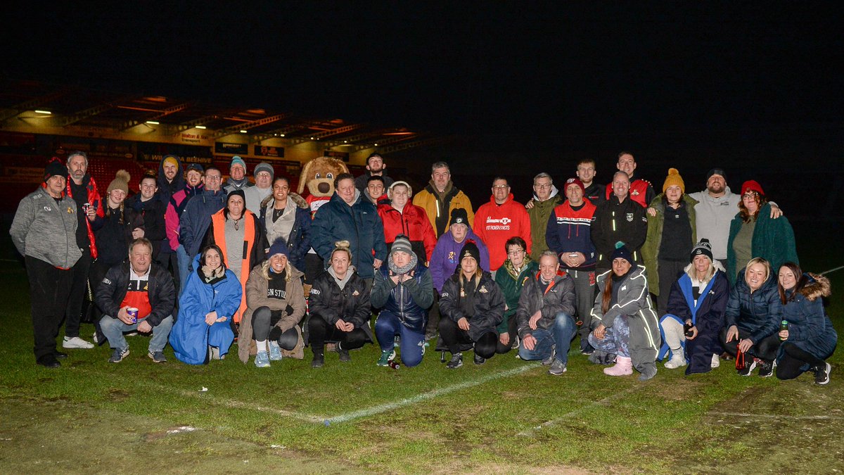 Have you signed up to our 'Snooze in the South' 2025 event yet? 

We had over 40 people join us last year, to spend a night in the Eco-Power Stadium. We'd love to see even more people there this year.

🗓️ Friday 21st March
🕖 7pm-7am
💷 £20 registration fee

Sign up here ➡️
