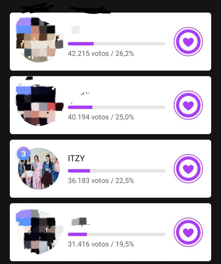 rinextreme's tweet photo. MIDZYS! O ITZY está concorrendo na categoria 'Best Group (female)', 2 grupos passaram elas, vamos votar muito no MUBEAT! 🙋🏻‍♀️🙋🏻‍♀️

#ITZY @ITZYBRAZIL https://t.co/gfG0Ln2yQb