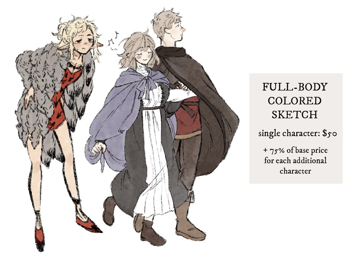 mirimisus's tweet photo. updating my commission info! i added an option for colored sketches ^^ im also gonna be taking requests through a form now, so if you’re interested please fill that out!

🔗: https://t.co/MKCuN6PExM https://t.co/vreFb0ETyk
