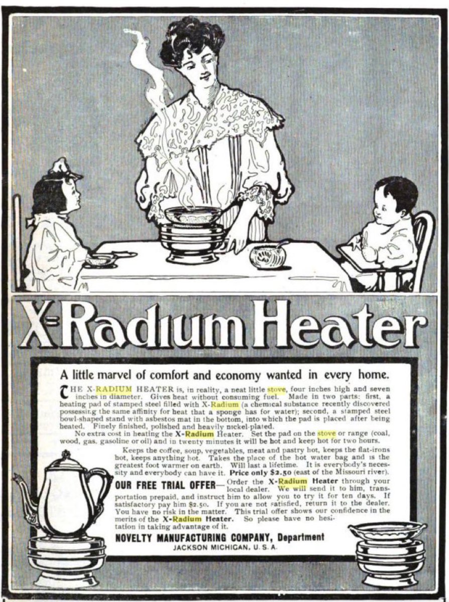 My_TeslaModelS's tweet image. I found a actual “Radium Heater”.

Who knew these where real? 🤷