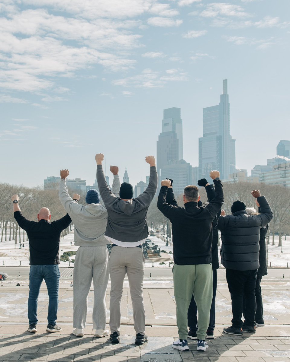 FOX Sports: NFL (@nflonfox) on Twitter photo Our guys made their way to the Rocky Statue in Philly today ahead of the NFC Championship Game 👊🏈
Thanks for having us <a href="/philamuseum/">Philadelphia Museum of Art</a> 🤝 Our guys made their way to the Rocky Statue in Philly today ahead of the NFC Championship Game 👊🏈
Thanks for having us <a href="/philamuseum/">Philadelphia Museum of Art</a> 🤝
