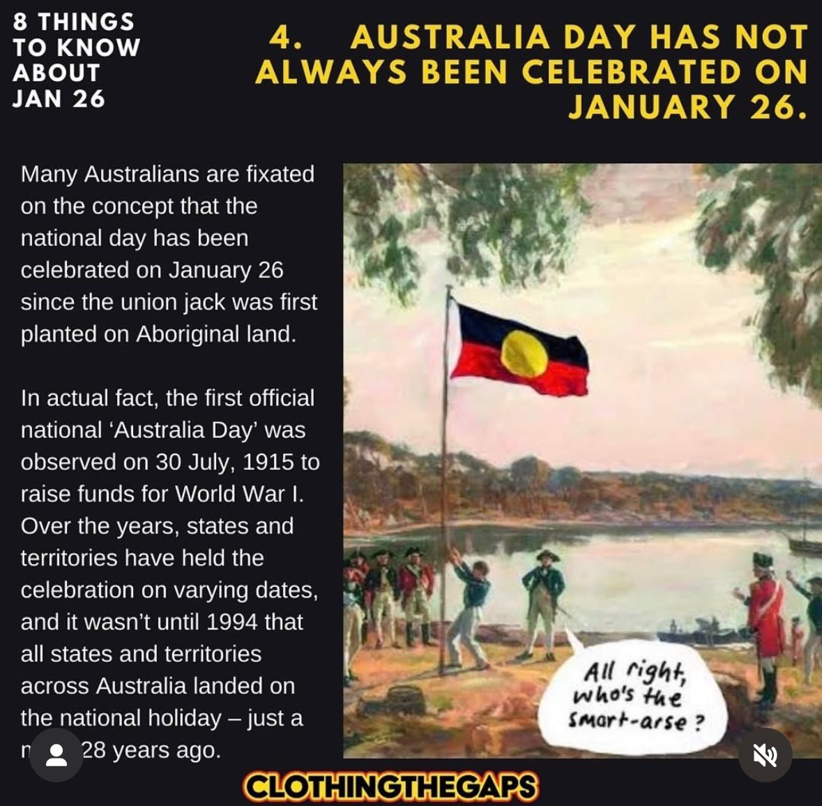 isobelfitz20_'s tweet image. Australia is the ONLY country that still celebrates their colonisation date. Let that sink in.