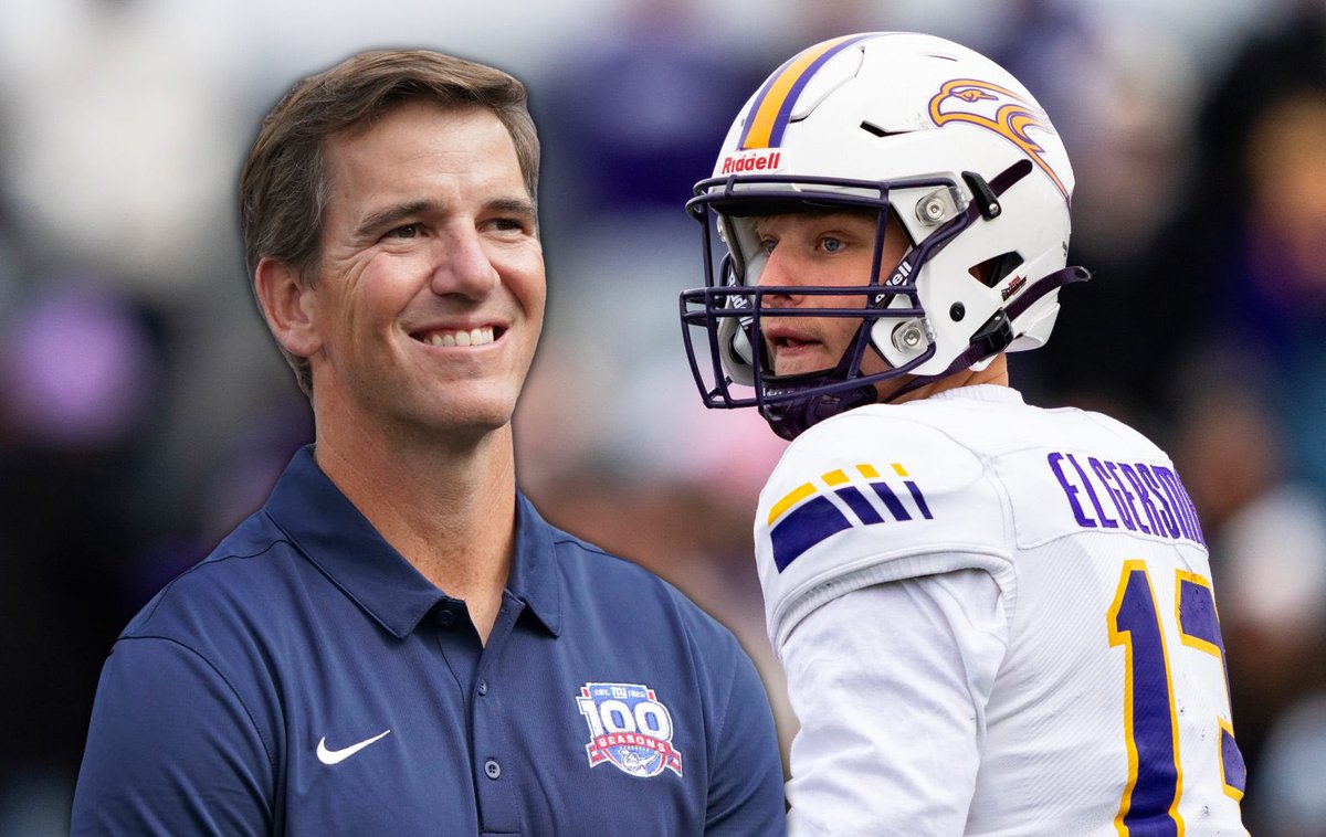 Eli Manning gives Canadian QB Taylor Elgersma advice for Senior Bowl, transition to NFL

3downnation.com/2025/01/25/eli…

#Laurier #GoldenHawks #OUA #USports #TheDraftStartsInMobile #SeniorBowl #NFL #NFLDraft