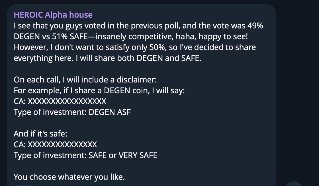 Heroic Alpha House tweet media