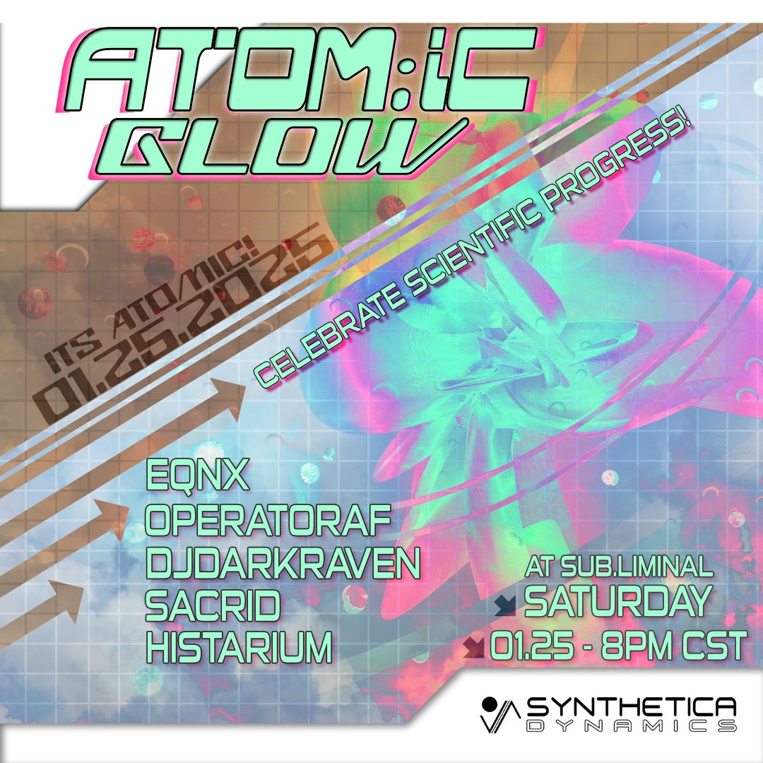 We are SO back! Saturday, Jan. 25th 8pm CST - Come celebrate scientific discovery with a Unofficial "Holiday" honoring two incredible scientists, Marie Curie and James Clerk Maxwell. Featuring Live mixes from <a href="/EQNXvr/">EQNX</a> <a href="/Operator_A_FVR/">Operator_AF</a> DJ Dark Raven, Sacird &amp; <a href="/histarium/">Histarium</a>
