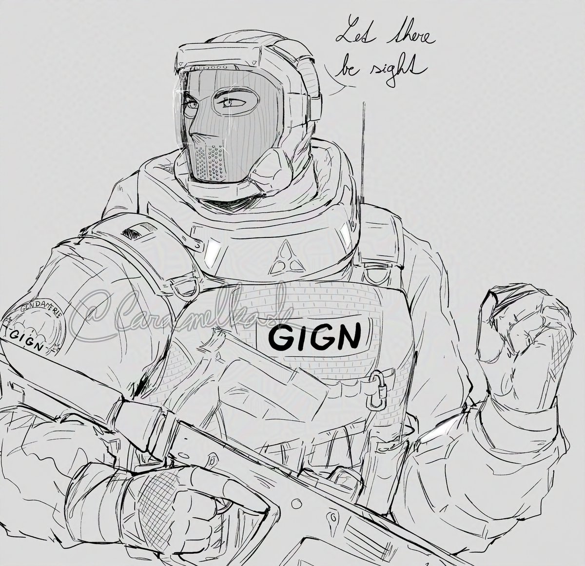 Caramelkask's tweet image. so, i have been playing r6e way too much lately
#rainbowsixextraction #r6e