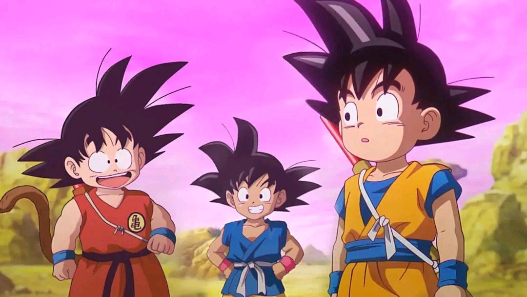 dbs_10_10's tweet photo. All three mini Goku meet up ✨ https://t.co/bBiIyYRhMc