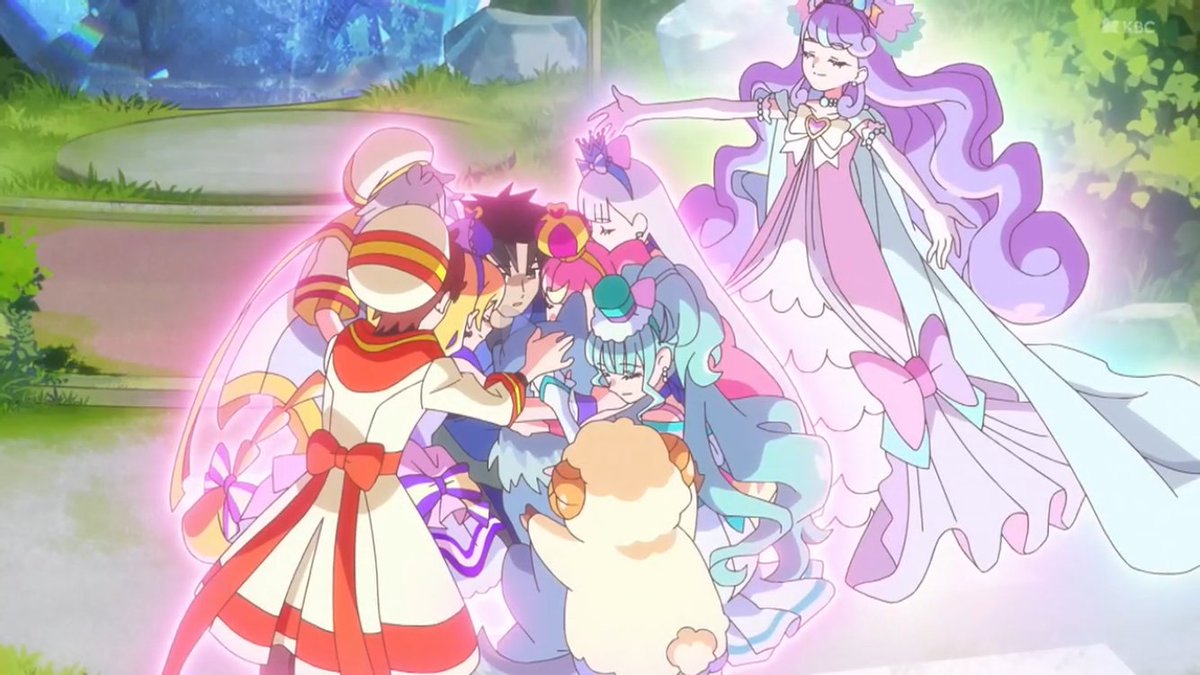 「ぎゅっとわずかな時間を・・つなぎとめる・・・  #precure 」|ワトソン士のイラスト