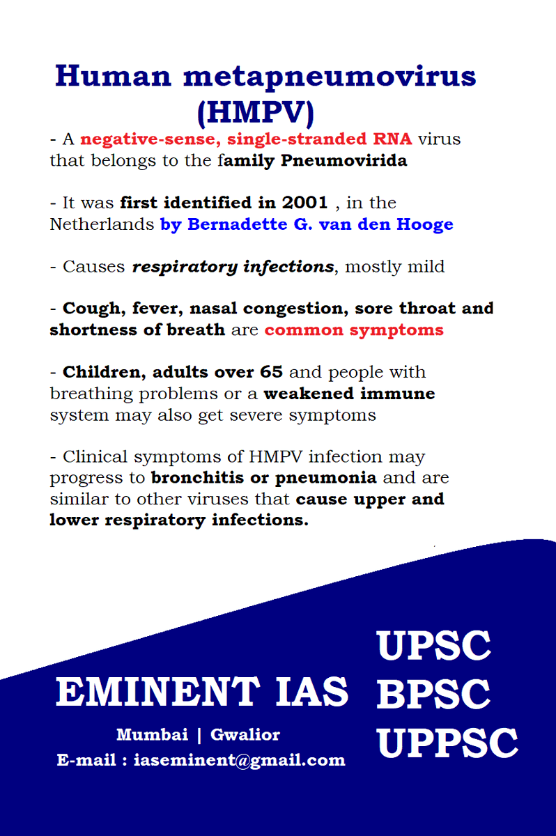 RdSirUpsc's tweet photo. #hmpvoutbreak #HMPV #hmpvvirusinindia #upsc #mppsc #ukpsc #uppsc #jpsc #ssccgl #rrbntpc https://t.co/koFJ62nrHh