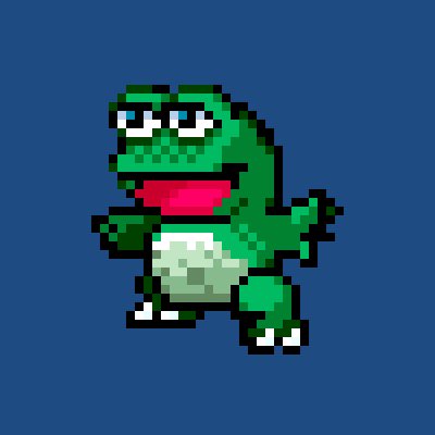 0xWart's tweet photo. meet @SpudTheFrog the new mascot of swampverse. I will be building and expanding the IP/ecosystem around this cute lil guy. https://t.co/EzREjEPXPt