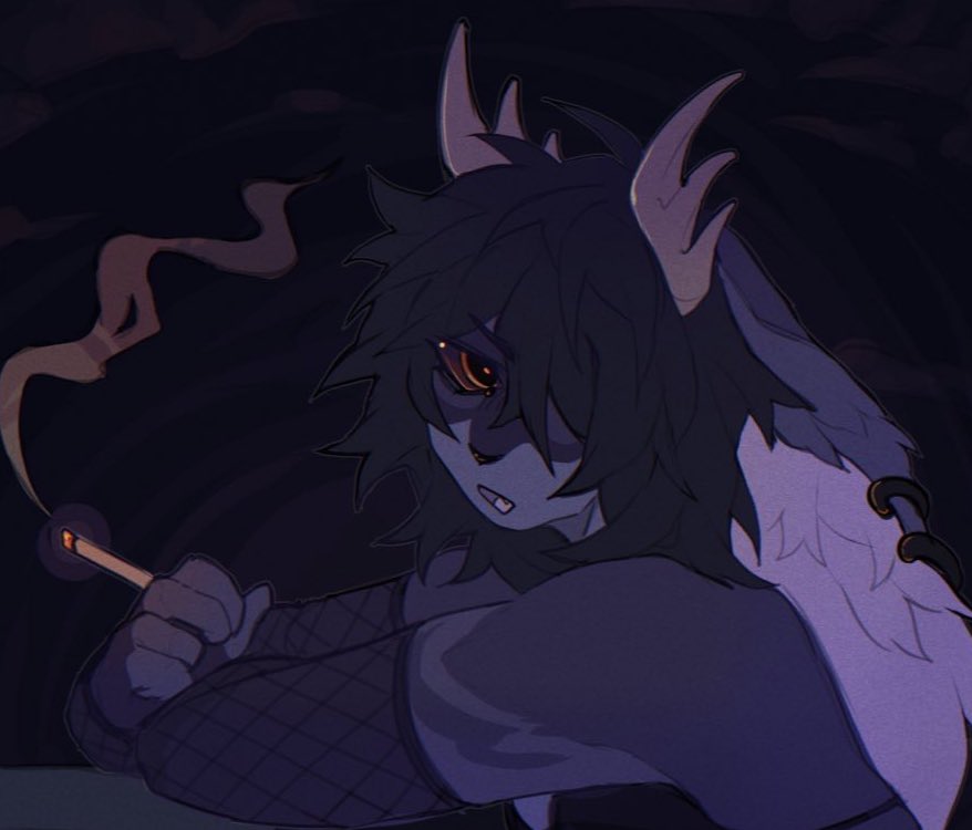 decomposerval's tweet photo. (sketch) let him put his cigarette out on you https://t.co/09zQgiuSfa
