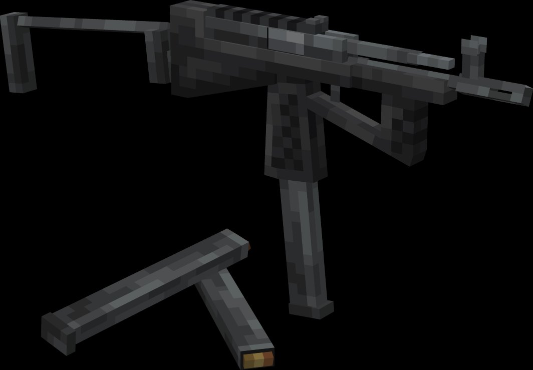 arkharovz's tweet image. PP-2000 for my upcoming gunpack

#TACZ #blockbench #lowpoly #minecraft #pixelart