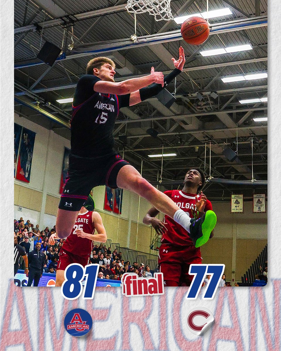 American U. Men's Basketball tweet media