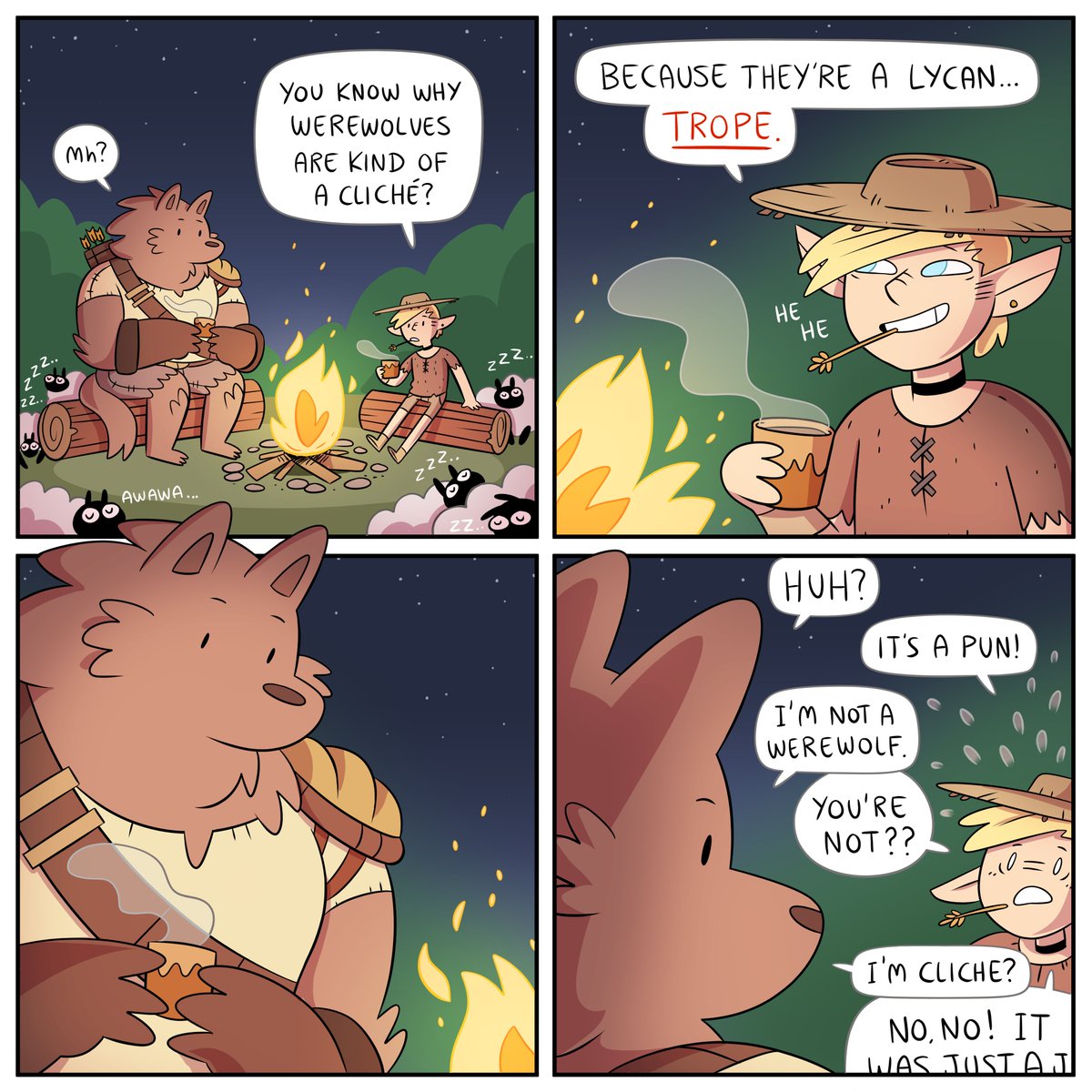 Not a werewolf. 