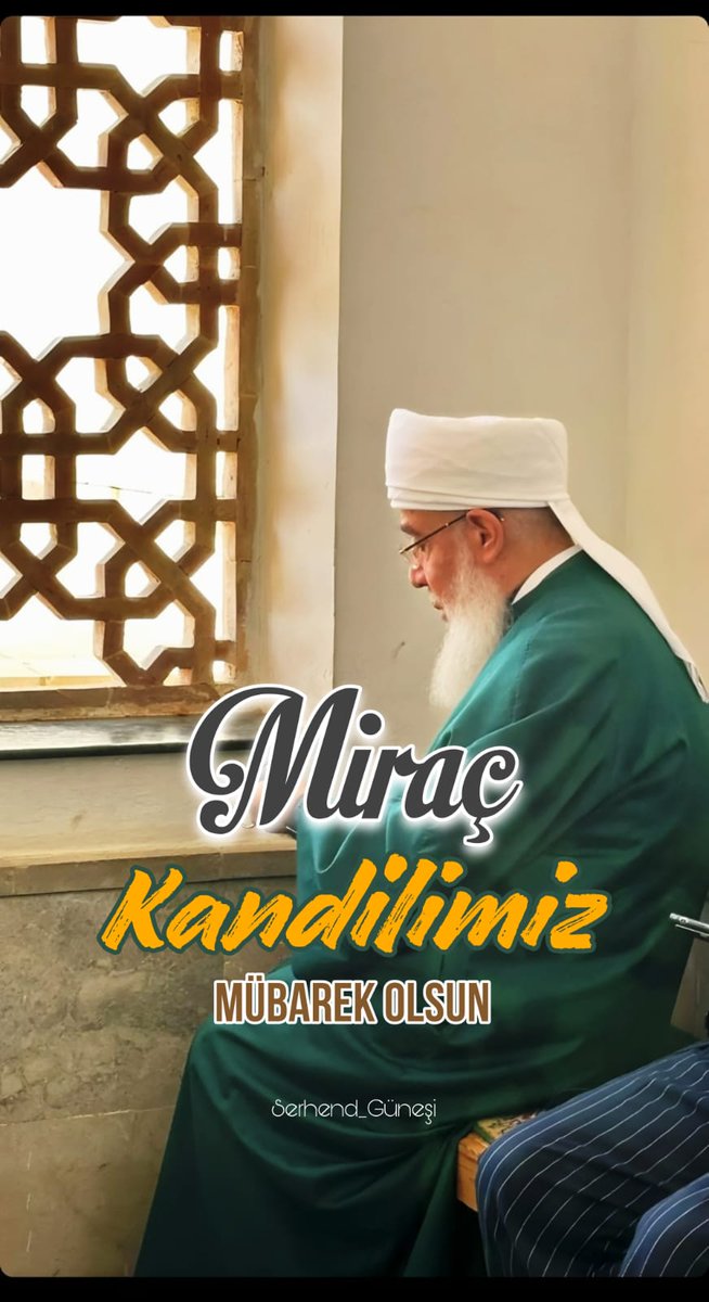 Miraç kandilimiz mübarek olsun inşallah