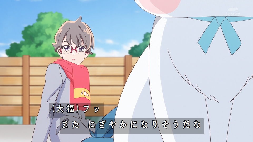 大福の兄貴も喋れるように(ಡᾥಡ) #nitiasa #precure 