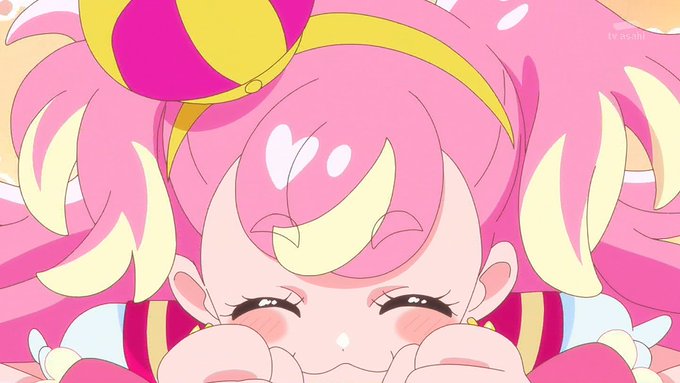 引き継ぎキタ━━━━(゜∀゜)━━━━!! #nitiasa #precure 