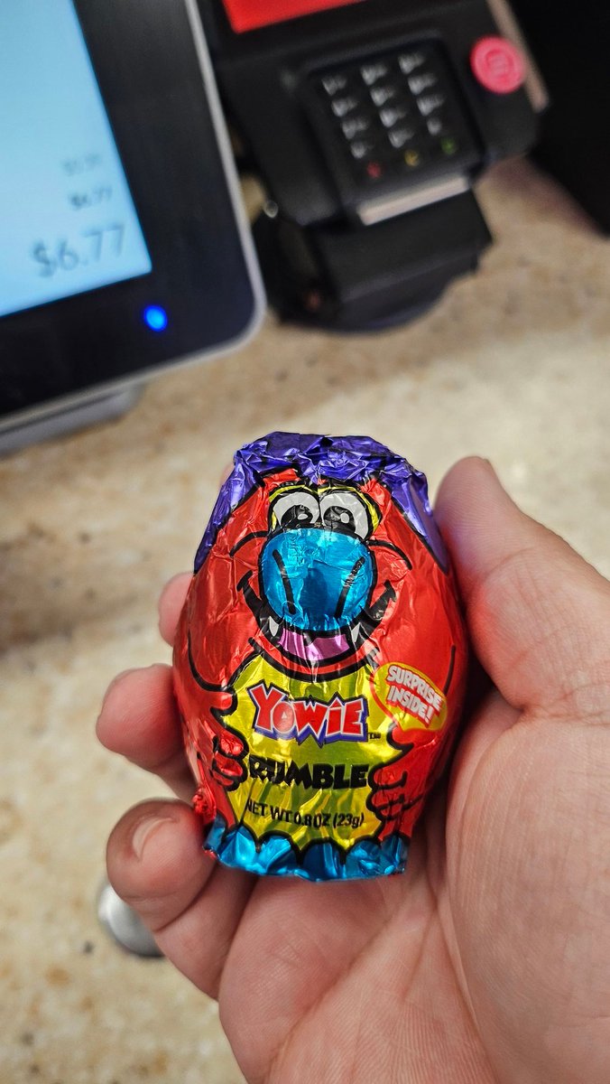 Jak_Fan1's tweet photo. @nathudgens Not true, kinder just doesn't sell the eggs as widely as they used to.

 Which is why I buy Australian Yowies instead. They still got the egg, and the eggs I've gotten have little rubber dinosaurs in them. https://t.co/QFW5LRrDCL