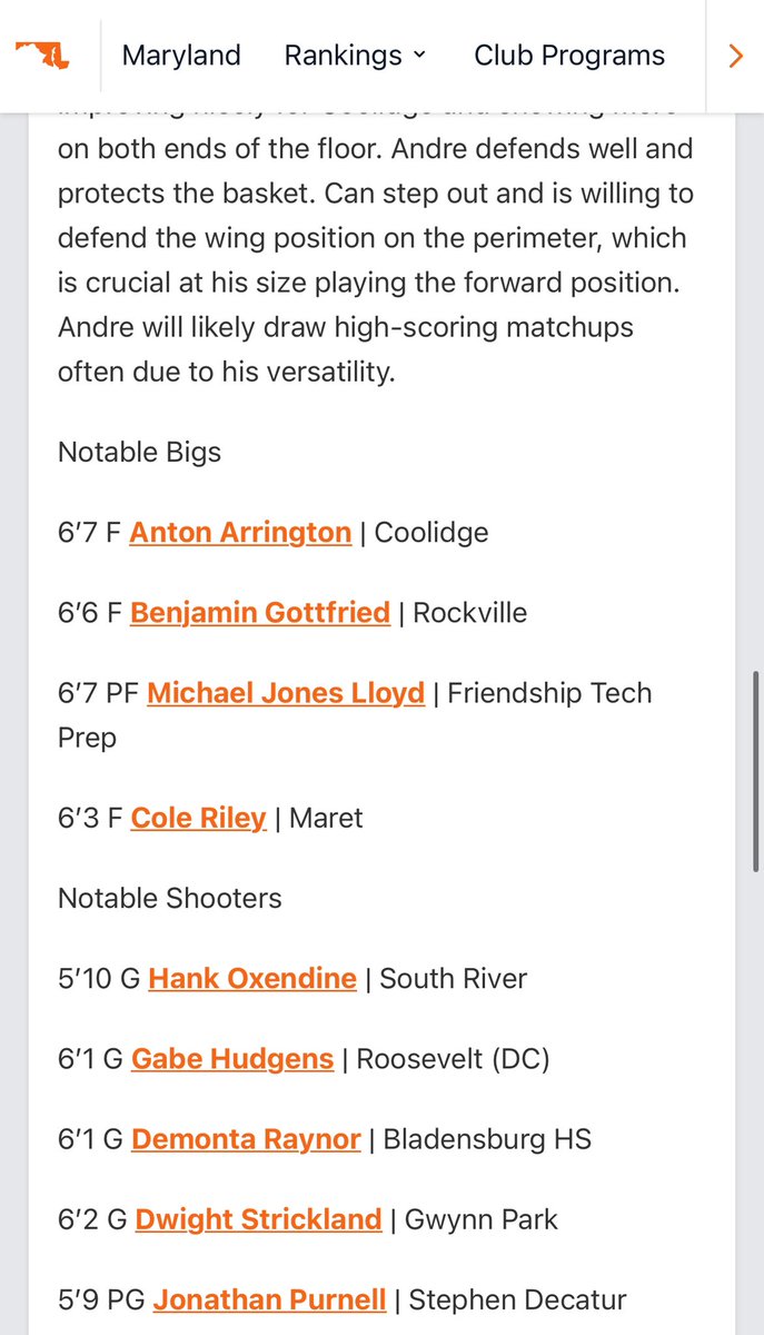 Ben Gottfried (@bengottfried15) on Twitter photo Thankful to be named a notable prospect in the DC/MD public school scene for the C/O 2027🙌🏼
<a href="/CoachDembroski/">Coach Dembroski</a> <a href="/PrepHoopsMD/">Prep Hoops Maryland</a> <a href="/hoopbuzzhundred/">hoopbuzzhundred</a> <a href="/AJTheHostGlobal/">AJ. Jackson</a> <a href="/knownhoops/">William Lloyd III</a> Thankful to be named a notable prospect in the DC/MD public school scene for the C/O 2027🙌🏼
<a href="/CoachDembroski/">Coach Dembroski</a> <a href="/PrepHoopsMD/">Prep Hoops Maryland</a> <a href="/hoopbuzzhundred/">hoopbuzzhundred</a> <a href="/AJTheHostGlobal/">AJ. Jackson</a> <a href="/knownhoops/">William Lloyd III</a>