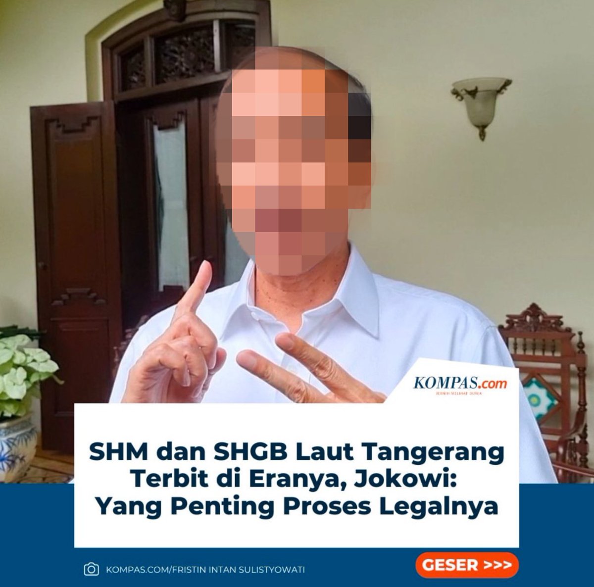 Maka bisa dipahami, ketika banyak pihak yang meyakini bhw; orang ini ijazahnya palsu.

Berkuasa 10 tahun, daya rusaknya 1000 tahun.

Dajjal saja sungkem dengan orang ini.
Iblis, setan, genderuwo, kuntilanak, banaspati, tuyul tituler hingga tuyul 'second pun minder.
.
.
😁☕️🚬