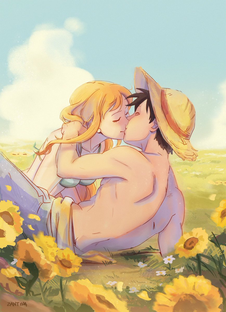 zantinaa's tweet image. sunflower kisses🌻