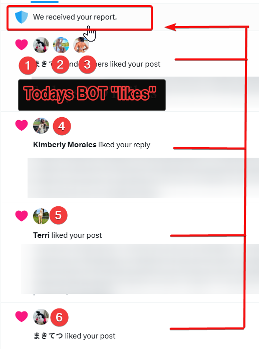 It would be good if X could implement stricter security protocols, such as CAPTCHA challenges, to ensure that actions such as " liking" a post are performed by humans!