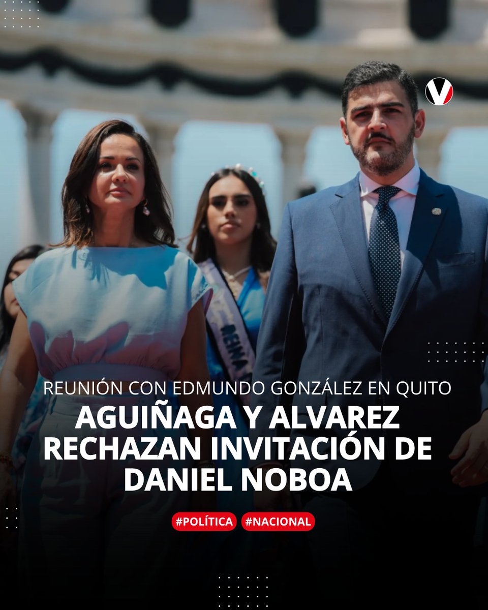 revistavistazo's tweet photo. #ATENCIÓN | La prefecta del Guayas, Marcela Aguiñaga, y el alcalde de Guayaquil, Aquiles Alvarez, fueron los primeros en contestar a la invitación que hizo el presidente Daniel #Noboa. Así respondieron ambos: https://t.co/IMSJsxJUM8 https://t.co/Fjgb4k7aEN
