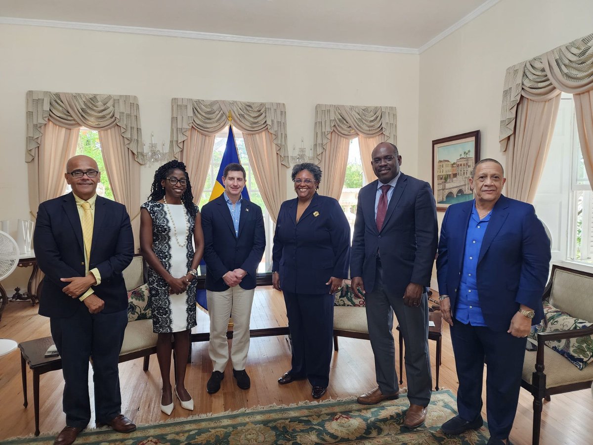 Stephen Stonberg (@stephenstonberg) on Twitter photo Great to be in Barbados to celebrate the launch of Tabit Insurance, and was honored to make a courtesy call to (L-to-R) Minister of Planning and Development  William F. Duguid, Tara Frater, PM Mia Amor Mottley, Minister of Finance Ryan R. Straughn, and William C. Griffith. Great to be in Barbados to celebrate the launch of Tabit Insurance, and was honored to make a courtesy call to (L-to-R) Minister of Planning and Development  William F. Duguid, Tara Frater, PM Mia Amor Mottley, Minister of Finance Ryan R. Straughn, and William C. Griffith.