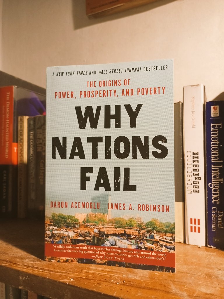 ARomeneer's tweet photo. @Tita83079013 kesimpulannya lu ga pernah baca Why Nations Fail karya Daron Acemoglu &amp; James Robinson.

karena kalo literasi lu baik, lu ga akan menghubungkan agama dengan gagalnya sebuah negara.

just eat your own shit, okay? https://t.co/xVQJtdNse2