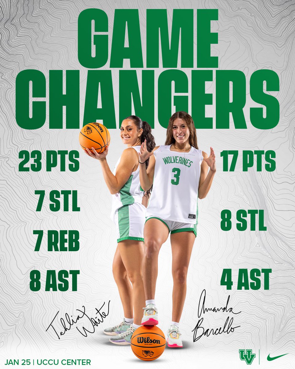 Stat Sheet Heat!🔥😤

#GoUVU | #ValleyForged