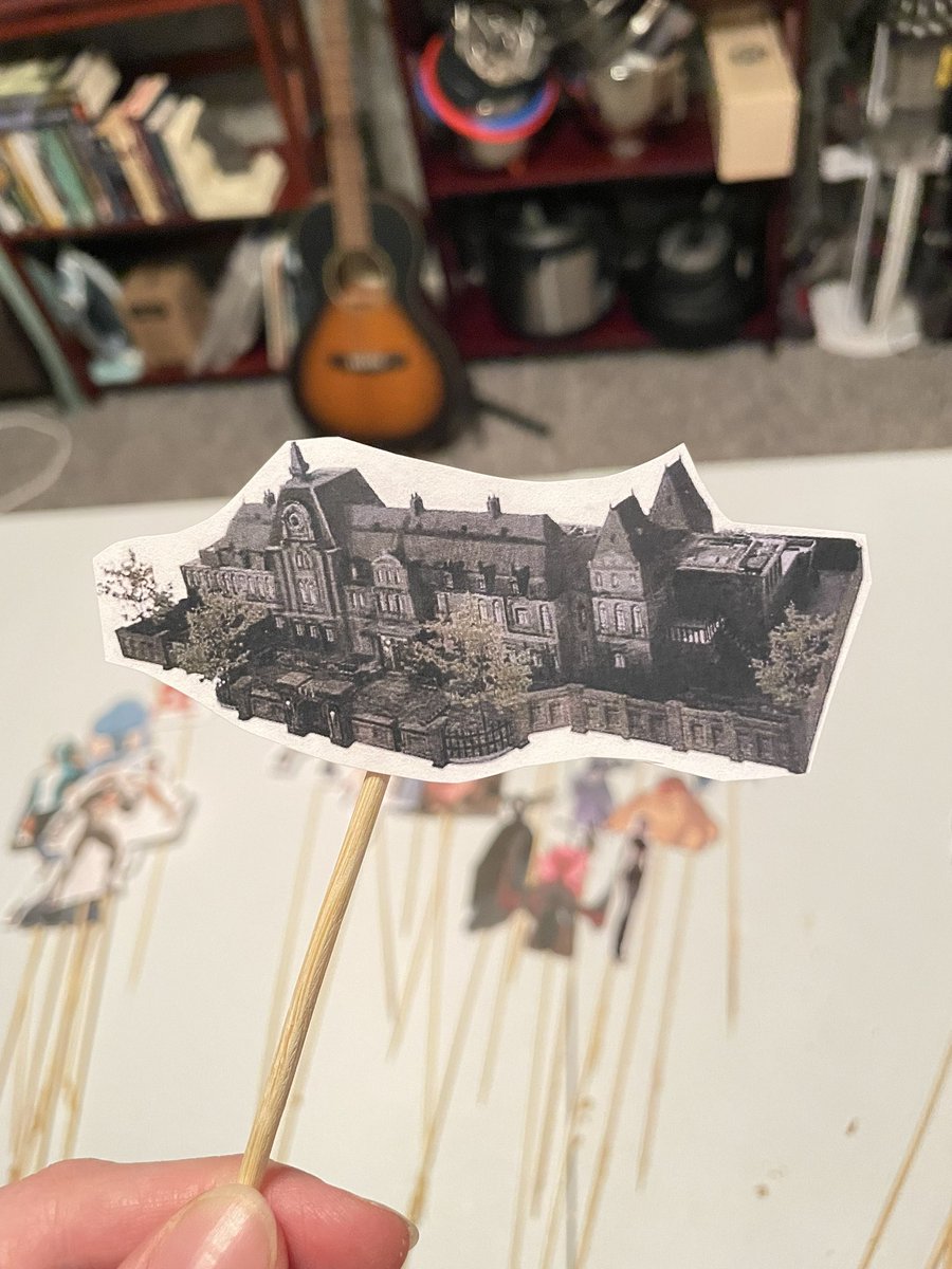 heykeavydean's tweet photo. Wildest entry goes to: the police station from Resident Evil! https://t.co/TBao8D7hjs