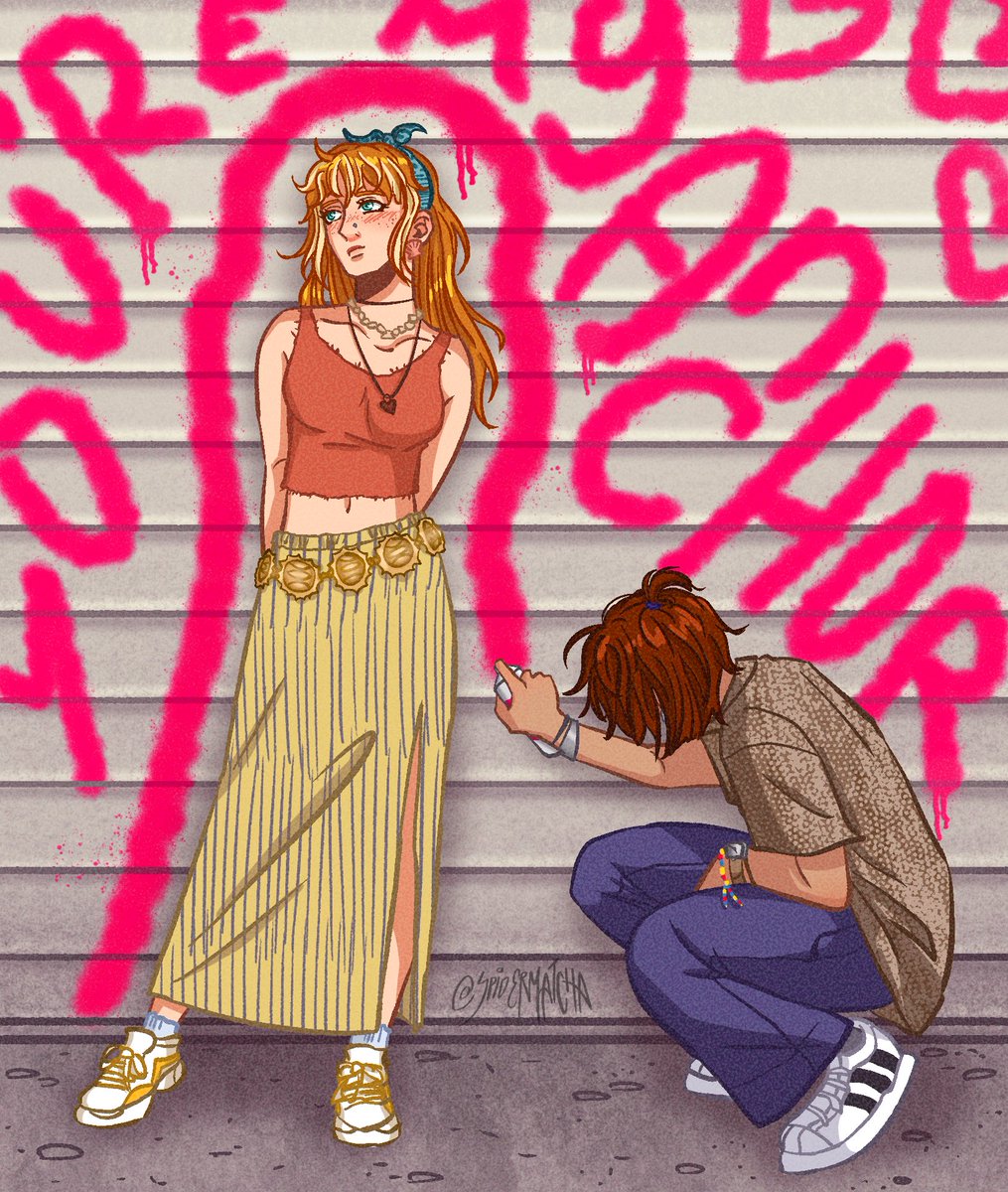 spidermatcha's tweet photo. incredibly whipped for each other // #ocart #webtoon #youremyanchor #mearamontgomery #thiodeluca https://t.co/ItQflslp4b