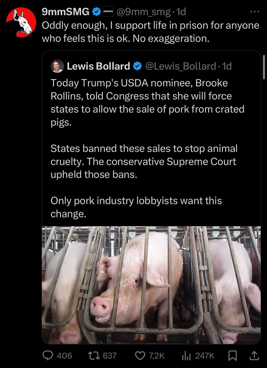 I guess he does care what people eat.